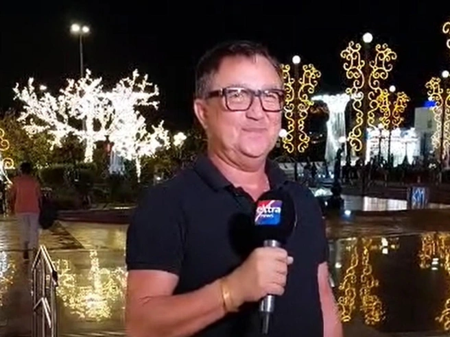 Интервью Аркадий Дудов дал во время прогулки по городу | Источник: Аркадий Дудов