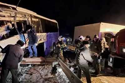 Health ministry updates on bus crash victims' condition