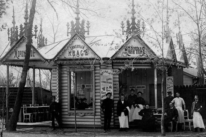 Летние киоски. 1910-е годы | Источник: автор неизвестен