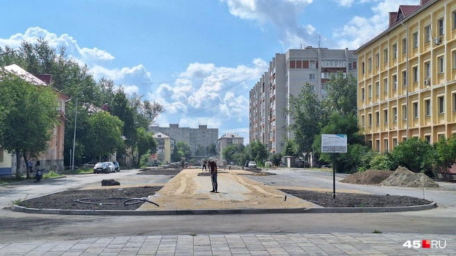 К осени в Кургане появится ещё один сквер | Источник: Александр Лисихин