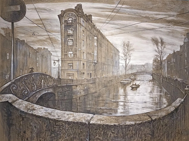 Кирилл Аланнэ. Выставка Acqua alta | Высокая вода. Путешествие-размышление | Источник: Маяковка. Центр искусства и музыки