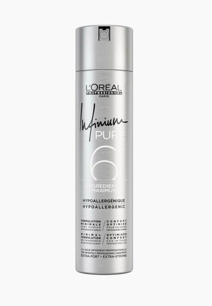 Лак для волос L'Oreal Professionnel Infinium Pure Strong сильной фиксации