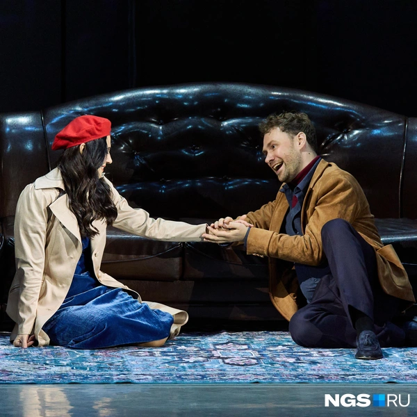 Мими и Рудольф — главные герои спектакля | Источник: Александр Ощепков / NGS.RU