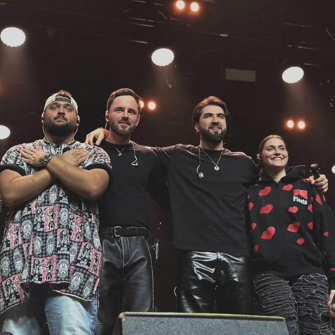 Слева направо: Andro, Tony, ELMAN, MONA | Источник: RAAVA MUSIC / Vk.com