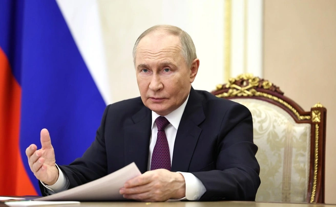 Владимир Путин вместе с учеными из разных стран обсудил будущее мира на форуме «Открытый диалог» | Источник: kremlin.ru