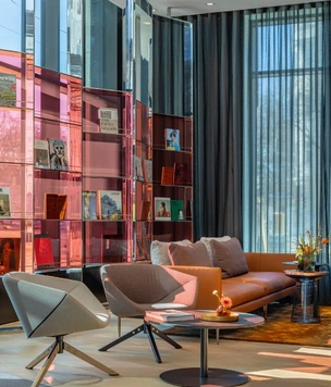 Яркий отель Andaz в Мюнхене