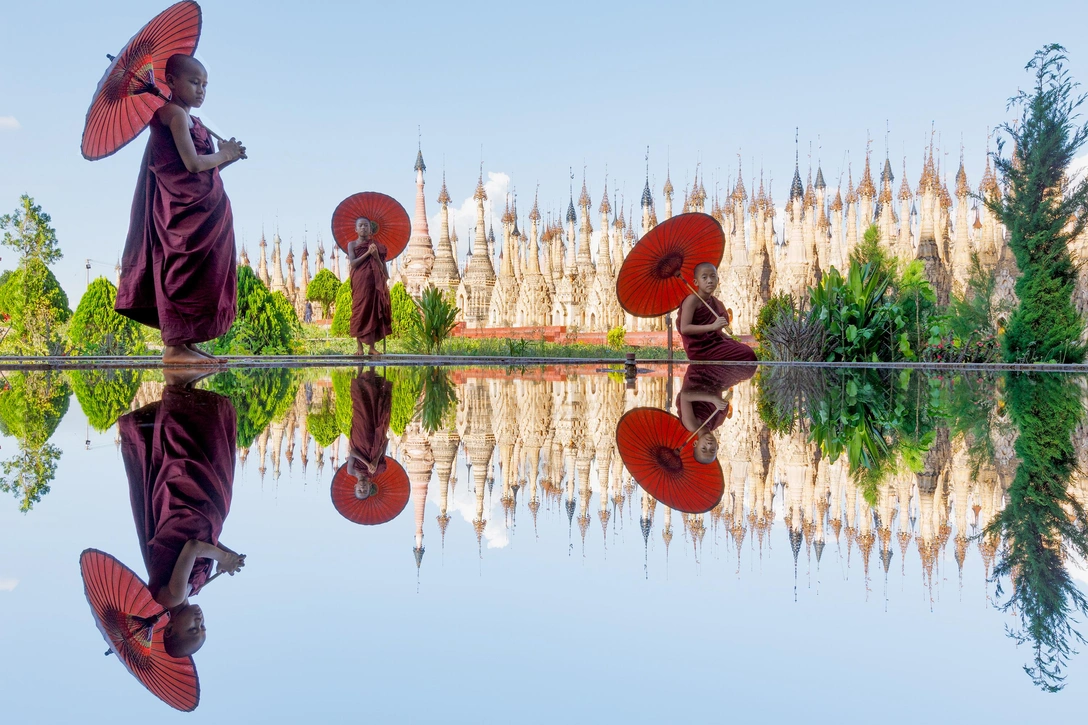 Пагоды Какку, Мьянма. | Источник: Legion Media