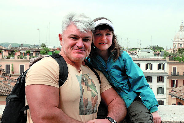 Владимир Турчинский с дочерью