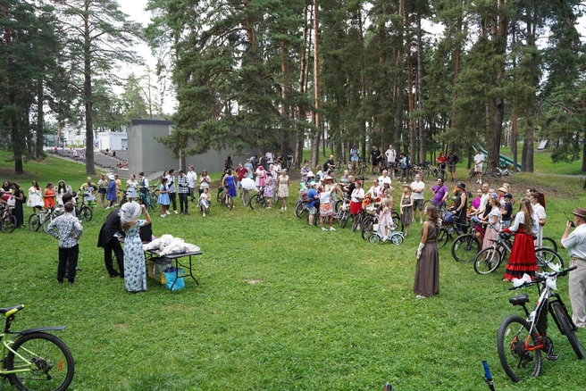 Велопробег «Леди на велосипеде» пытались запретить в Жуковском | Источник: Леди на велосипеде — велопробег по г. Жуковскому / Vk.com