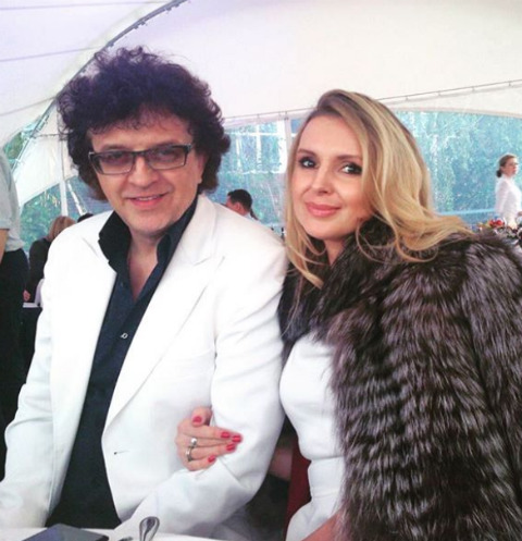 Рома Жуков с женой Еленой