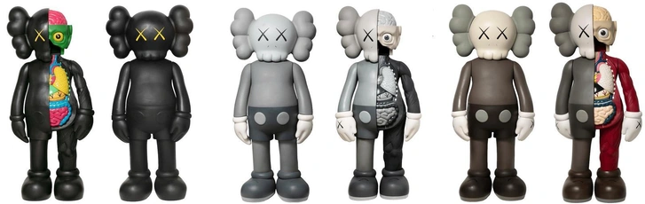 KAWS. Из серии «Компаньон» (6 скульптур), 2007. | Источник: архив пресс-служб