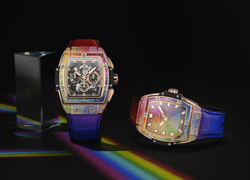 Все цвета радуги: Hublot представил коллекцию Spirit of Big Bang Rainbow
