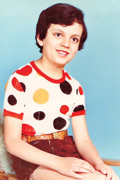 Филипп любил ярко одеваться и выделялся среди других ребят, 1977 год