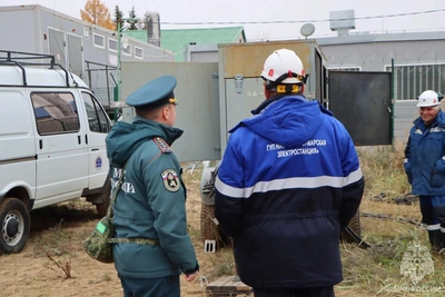 Тренировка по развёртыванию пункта размещения в НАО