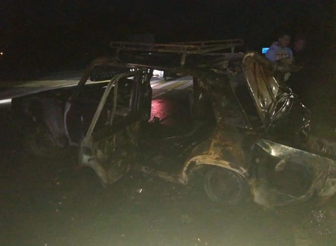 В аварии со сгоревшей под Рязанью легковушкой пострадали два человека | ya62.ru