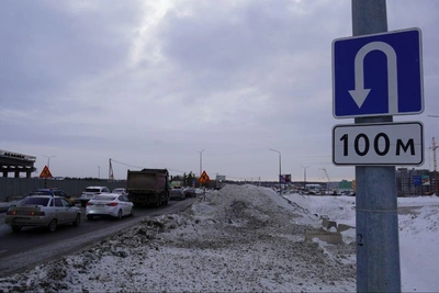 Схема движения изменена в Оренбурге из-за строительства развязки