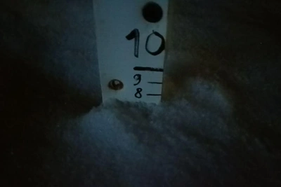 Снег в Волгограде: толщина достигла 7 сантиметров