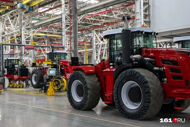 Тракторный завод открыли 5 марта 2024 года | Источник: Евгений Вдовин / 161.RU