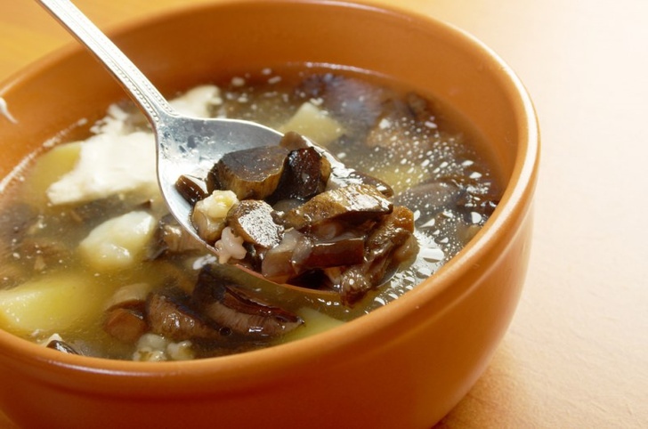 Рецепт грибного супа