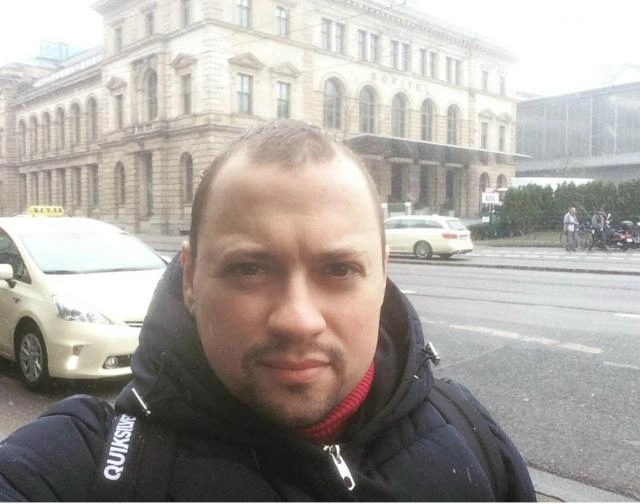 Из-за болезни Андрей Гайдулян потерял волосы. Это фото он сделал во время реабилитации | Источник: gaydulyan / Instagram (экстремистская организация, деятельность запрещена на территории РФ)