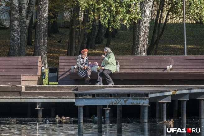 А тут ведут светскую беседу | Источник: Булат Салихов / UFA1.RU