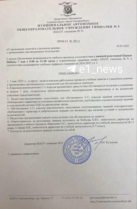 Источник: читатель E1.RU