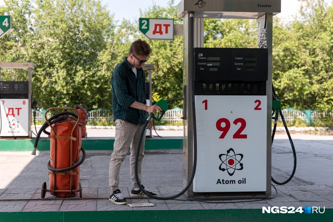 Последние полгода цены на АЗс только росли | Источник: Мария Ленц / NGS24.RU