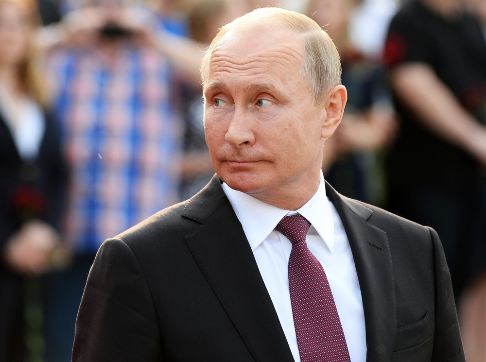 Владимир Путин в Австрии, 2018 год | marieclaire.ru