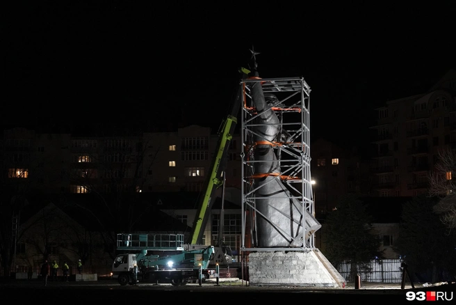 «Аврору» перетащили на 50 метров для реставрации | Источник: Дарья Паращенко / 93.RU