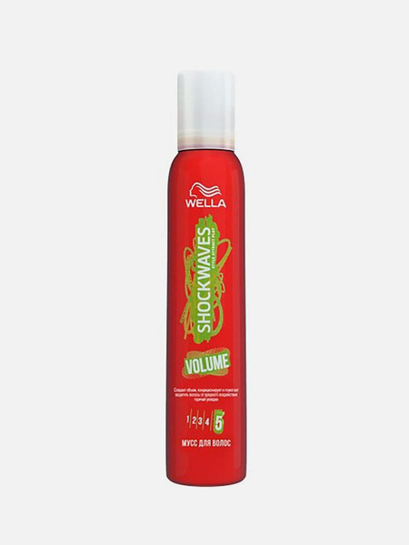 Мусс для волос Wella Shockwaves VOLUME 