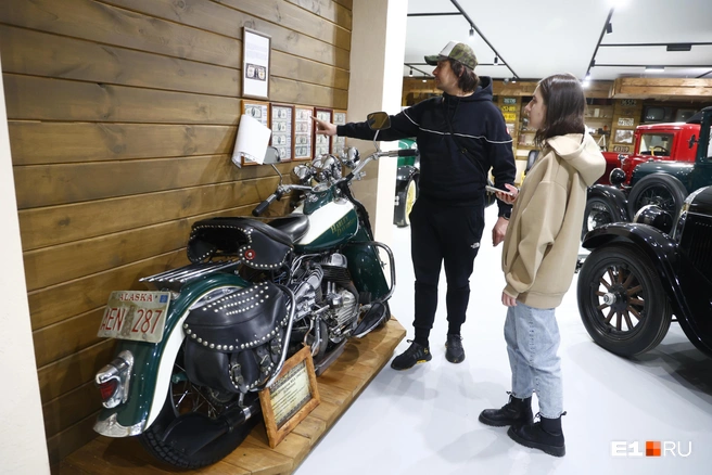 Легендарный Harley-Davidson 40-х годов | Источник: Владислав Лоншаков / E1.RU