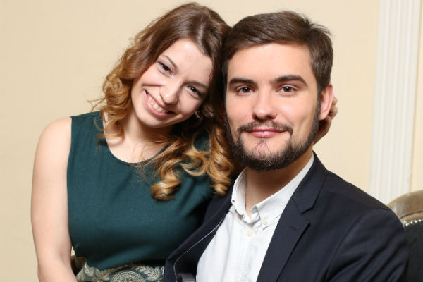 Ксения и Андрей поженились совсем недавно