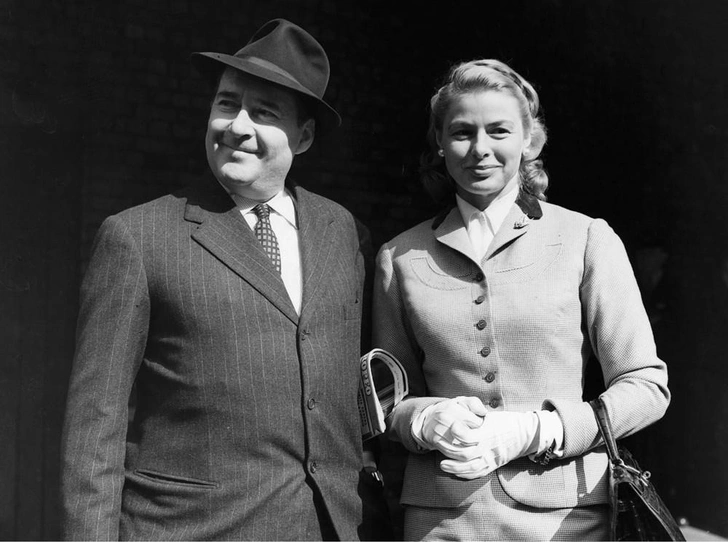 Ингрид Бергман и Роберто Росселлини, 1956 год | marieclaire.ru