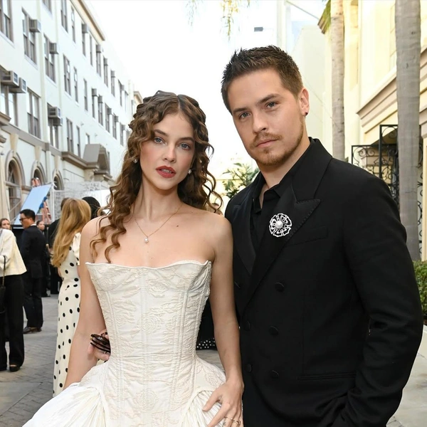 Барбара Палвин и Дилан Спроус на Vogue World 2025. Фото: Vogue.