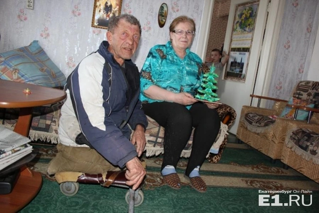 Виктор и Римма и их внук Коля. | Источник: Елена Панкратьева