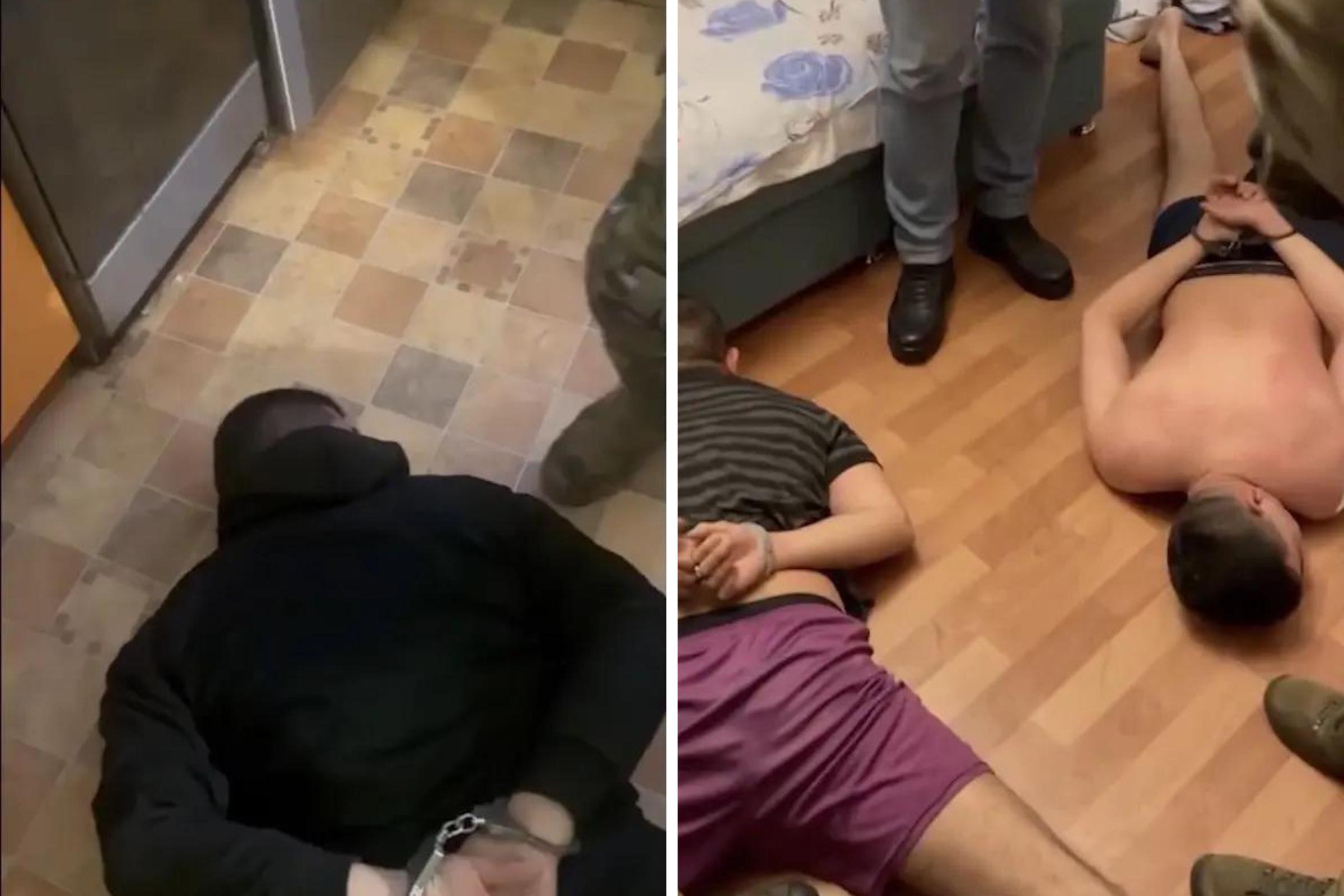 Опасная банда похитила омича и вымогала у него миллион — видео задержания