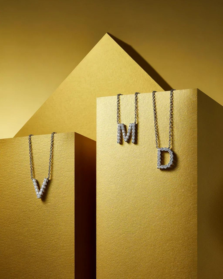 Самый личный подарок: ювелирные украшения Mercury в виде букв
