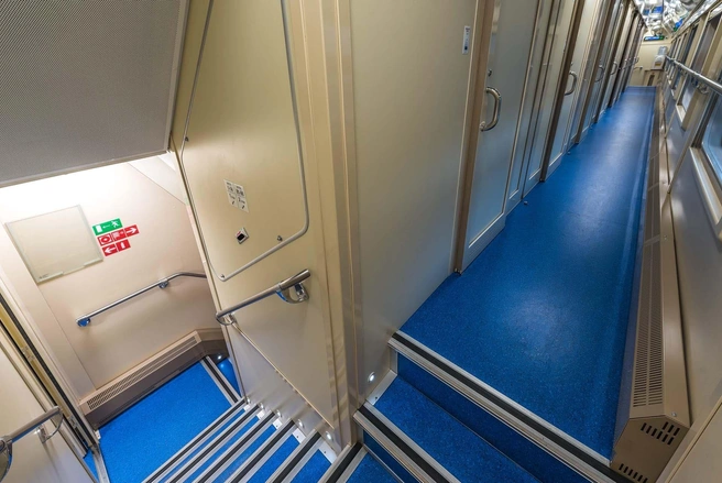 Рязанцы смогут уехать на двухэтажном поезде | Источник: grandtrain.ru