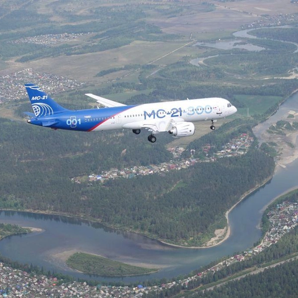 Свой первый полет самолет МС-21-300 совершил 28 мая 2017 года | Источник: корпорация «Иркут»