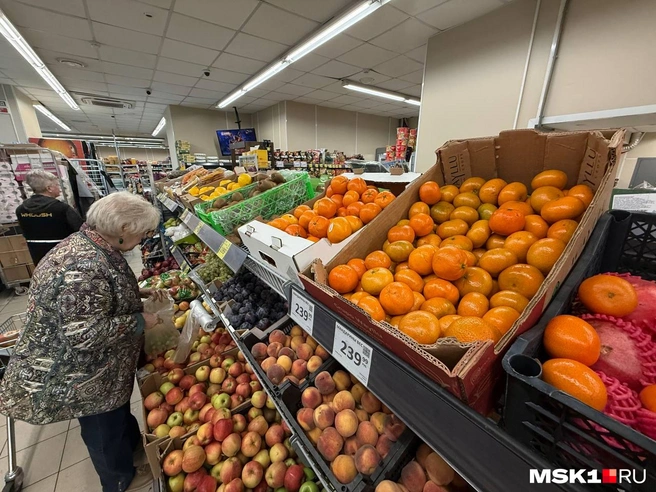 Цены пока не особо радуют даже в бюджетных магазинах | Источник: Артем Устюжанин / MSK1.RU