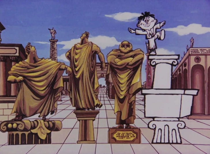 Проверьте свой интеллект: 10 величайших личностей в истории человечества, имена которых никто не знает | Источник: мультфильм «На задней парте» (1978)