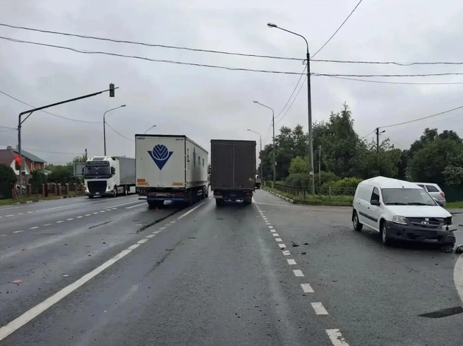 Авария произошла вчера утром | Источник: УМВД по Рязанской области