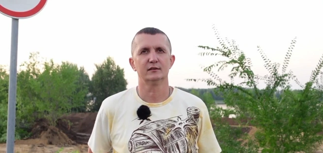 Активные жители села отстаивают свой любимый берег Волги | Источник: Читатель 63.RU