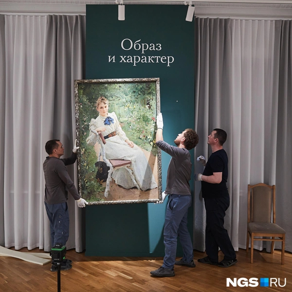 Для каждой картины — свое особенное место | Источник: Александр Ощепков / NGS.RU