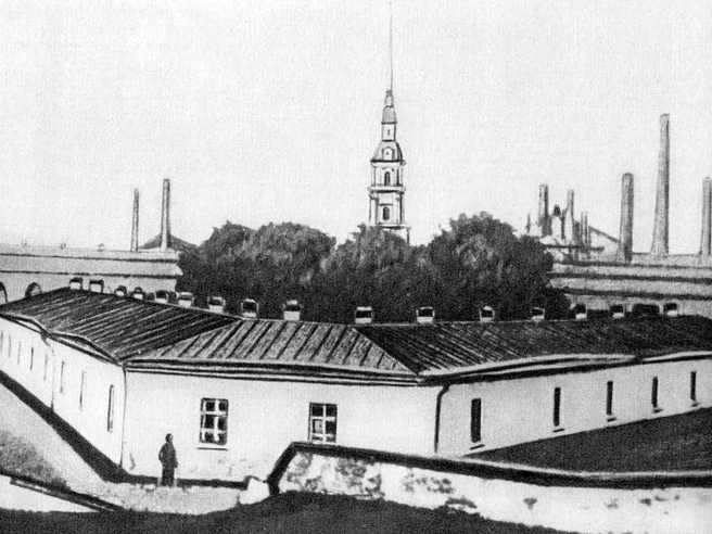 Алексеевский равелин Петропавловской крепости — тюрьма, из которой Платова освободили для похода в Индию. | Источник: Wikimedia Commons