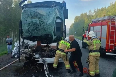 На трассе Курган-Тюмень погиб водитель вахтового автобуса
