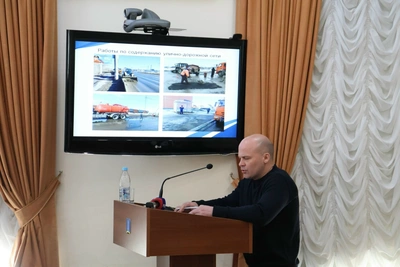 В Ульяновске начали ремонт дорог после зимы