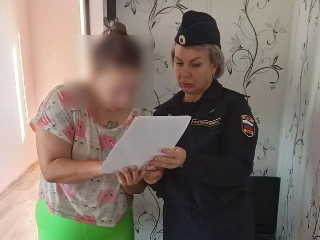 На технику женщины наложили арест | Источник: ФССП по Новосибирской области