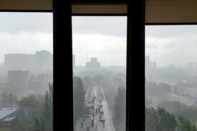 Мощный ливень обрушится на Москву и область