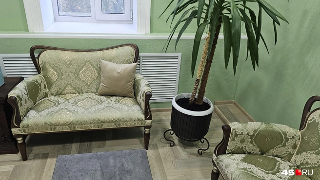 В диванной | Источник: Дарья Никитченко / 45.RU